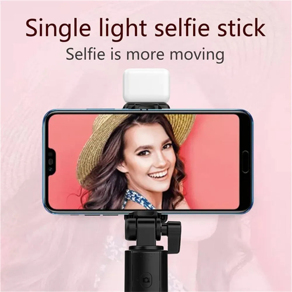 Selfie Stick 2 In 1 Bluetooth with Wireless Remote Shutter