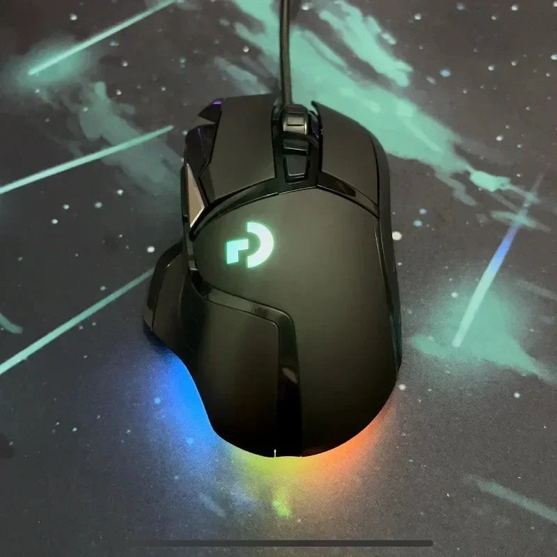 Logitech G502Hero 2.4GHz Macro Programming Esports Mouse Original Wired Gaming Mouse RGB Backlight