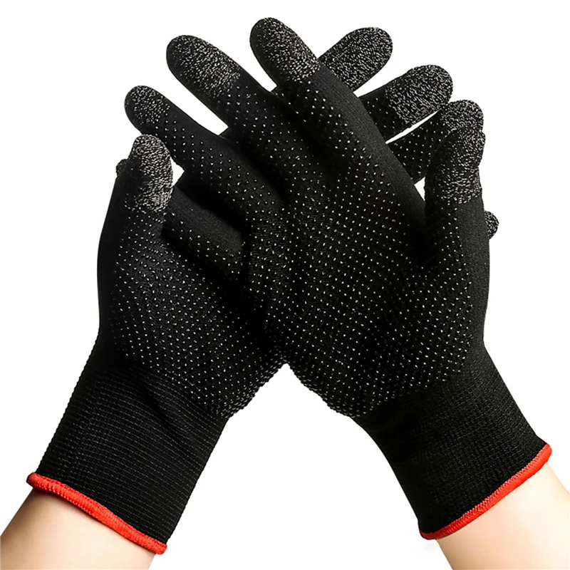 Game Gloves for PUBG Sweat Proof Non-Scratch Sensitive Press Screen Gaming Finger Thumb Sleeve